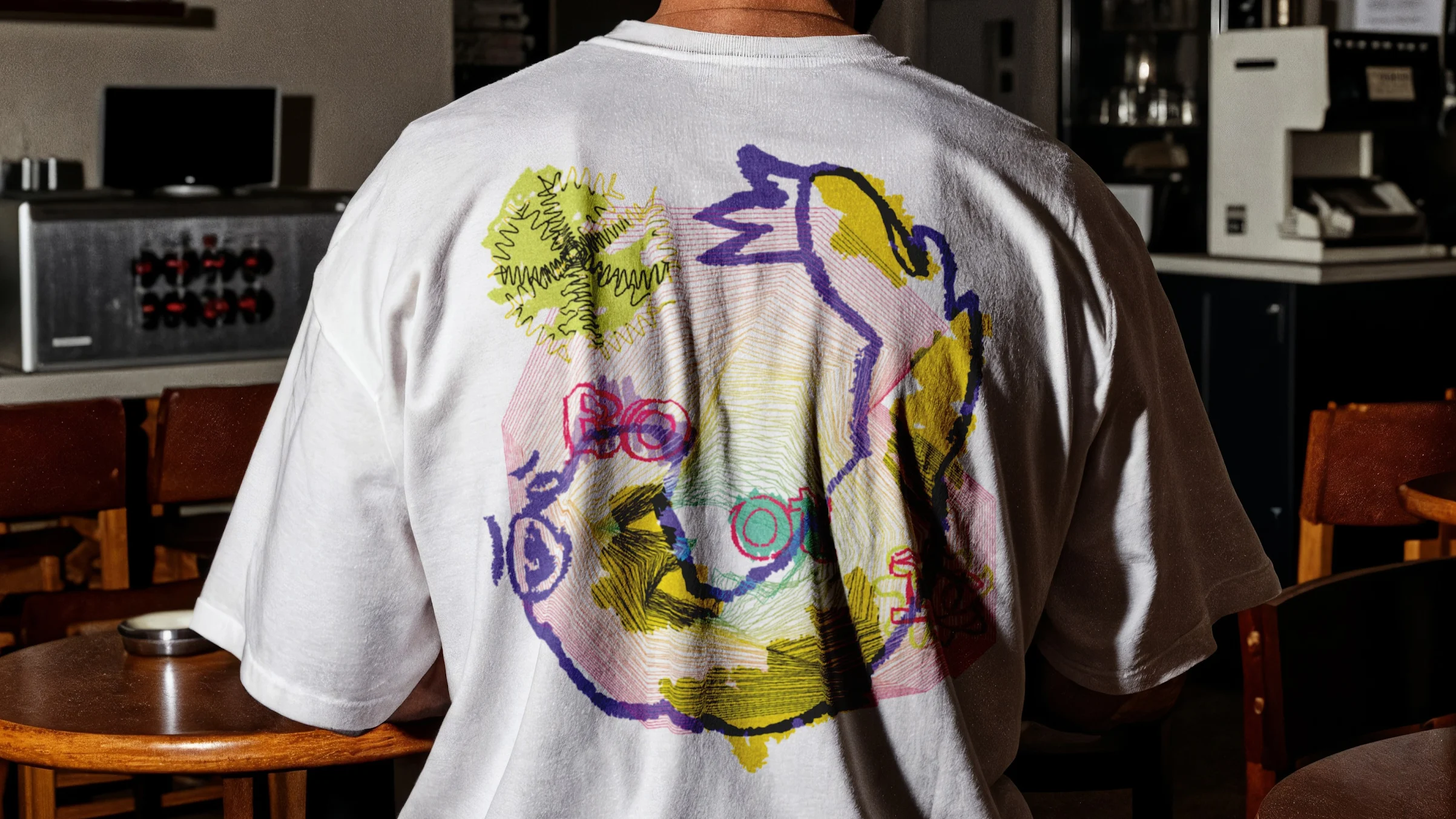 Conceito de T-shirt Bootic.
